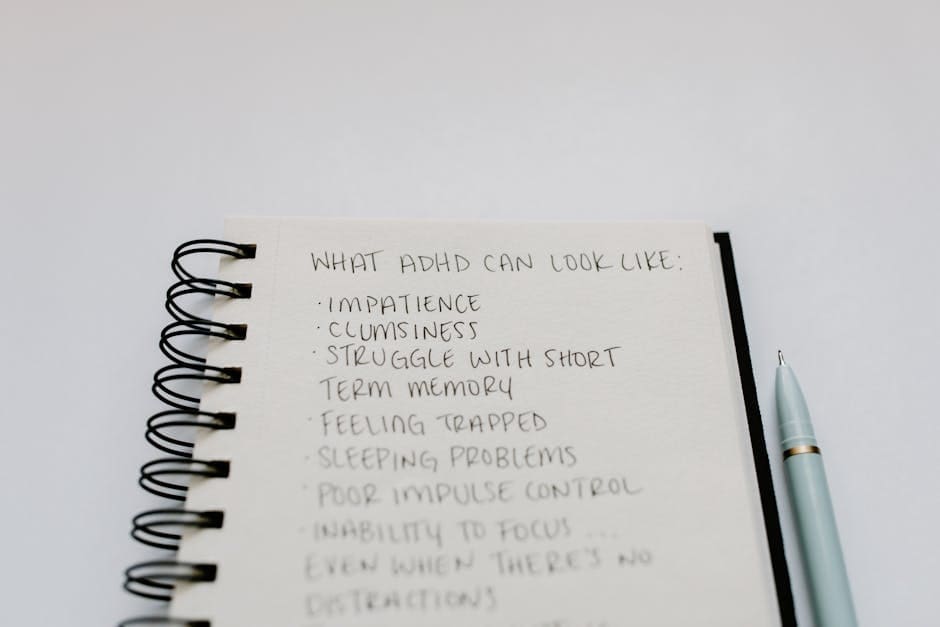 adult adhd symptoms test